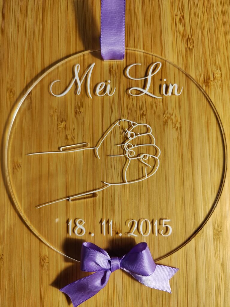 Porte bracelet de naissance