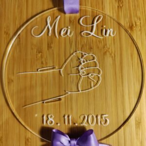 Porte bracelet de naissance