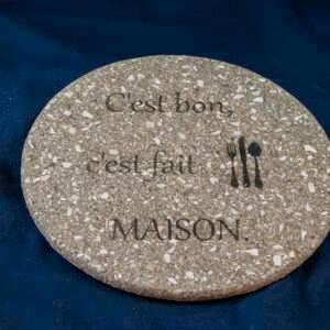 Personnalisez Votre Dessous de Plat en Liège avec Gravure Laser